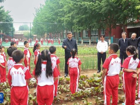 习近平向全国广大少年儿童祝贺“六一”国际儿童节快乐