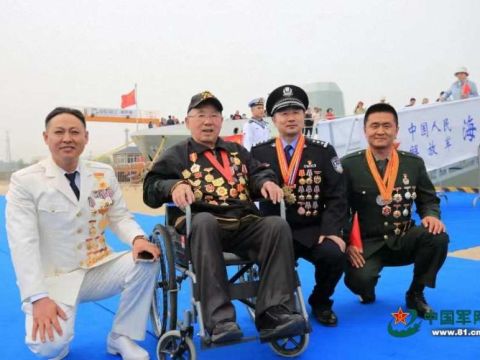 退役军人薛若卫：荣登烟台舰，是一名老兵的荣耀