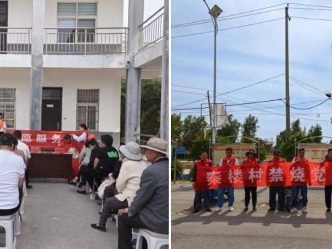 安徽省淮北市烈山区古饶镇秦楼村：“红黄蓝”绘就基层治理新画卷