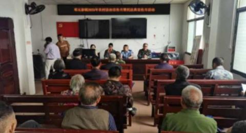 武冈市邓元泰镇：法治春风进乡村 普法惠民暖人心