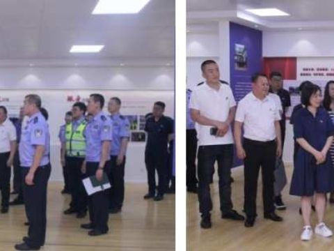 党建赋能强根基 &nbsp;警企联动筑平安｜青岛市市北区水清沟街道商会与青岛市公安局交通管理支队市北区大队四流南路中队举行党建共建活动