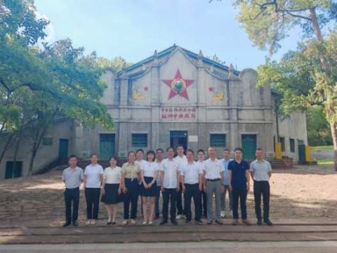 传承红色基因&nbsp;凝聚奋进力量 &mdash;&mdash; 赣州市三县气象局联合开展&ldquo;三联促三动&rdquo;主题党日活动