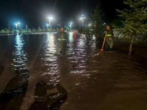 甘肃甘南州合作市：党员干部“汛”速行动 冲锋在前守平安