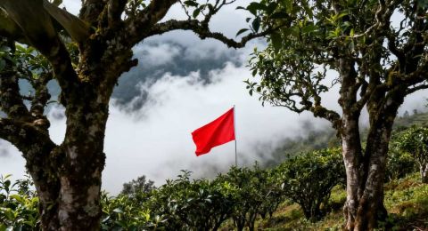 青山含翠茶飘香，党建红引领振兴路​