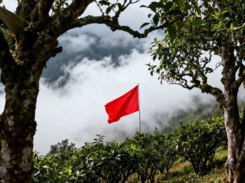 青山含翠茶飘香，党建红引领振兴路​