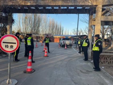 河北高速交警丨怀来大队开展执勤技能大练兵活动