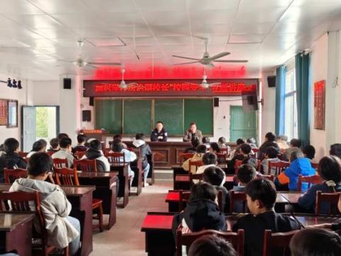 江西安远塘村乡：法治安全教育进校园 护航青少年健康成长