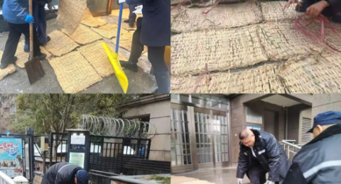 风雪中的温情守护&mdash;&mdash;江西水投新洪物业&ldquo;党建红&rdquo;温暖&ldquo;寒冬日&rdquo;