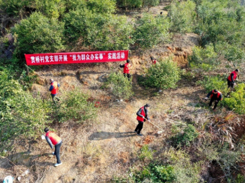 弘扬雷锋精神 传递文明新风——江西广昌县贯桥村党支部开展系列志愿服务活动