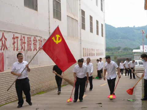 强化党建引领 建设“绿美栗树”